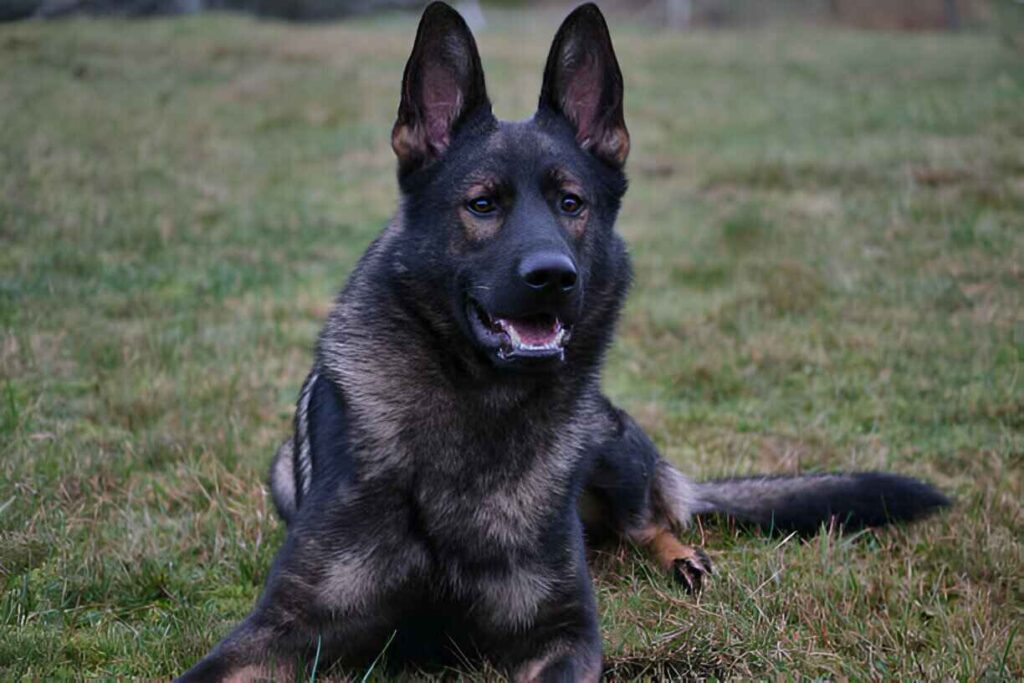 Blue German Shepherds