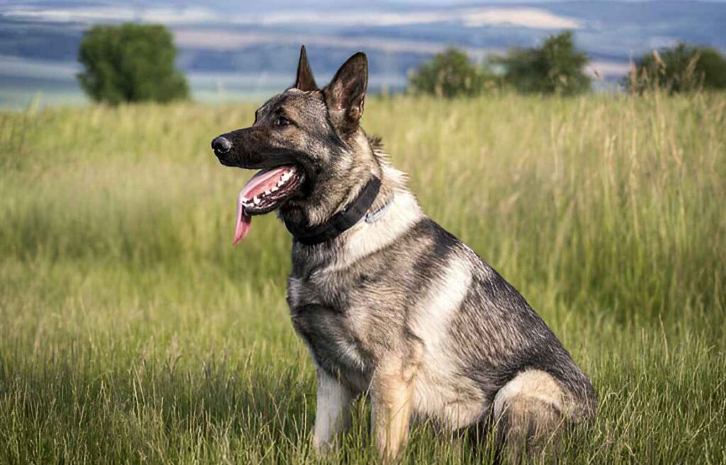 Silver German Shepherds